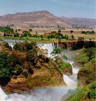 river nile waterfalls