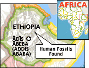 Map of Ethiopia